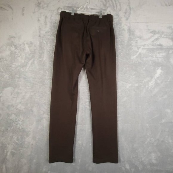 Vince Womens Pants Dress Career Brown S Mid Rise Flat Front Wool Blend Small New - Picture 1 of 11